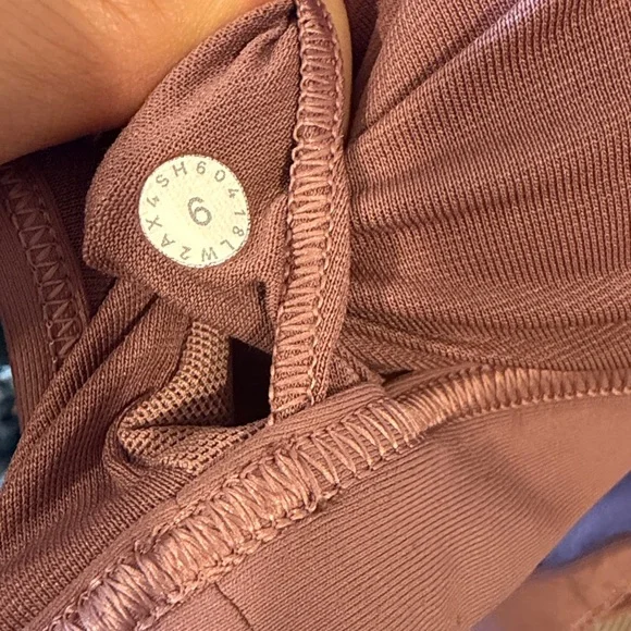 LULULEMON EUC Deeper Breath Spanish Rose Mauve Bralette Sports Bra 6 - Picture 9 of 10
